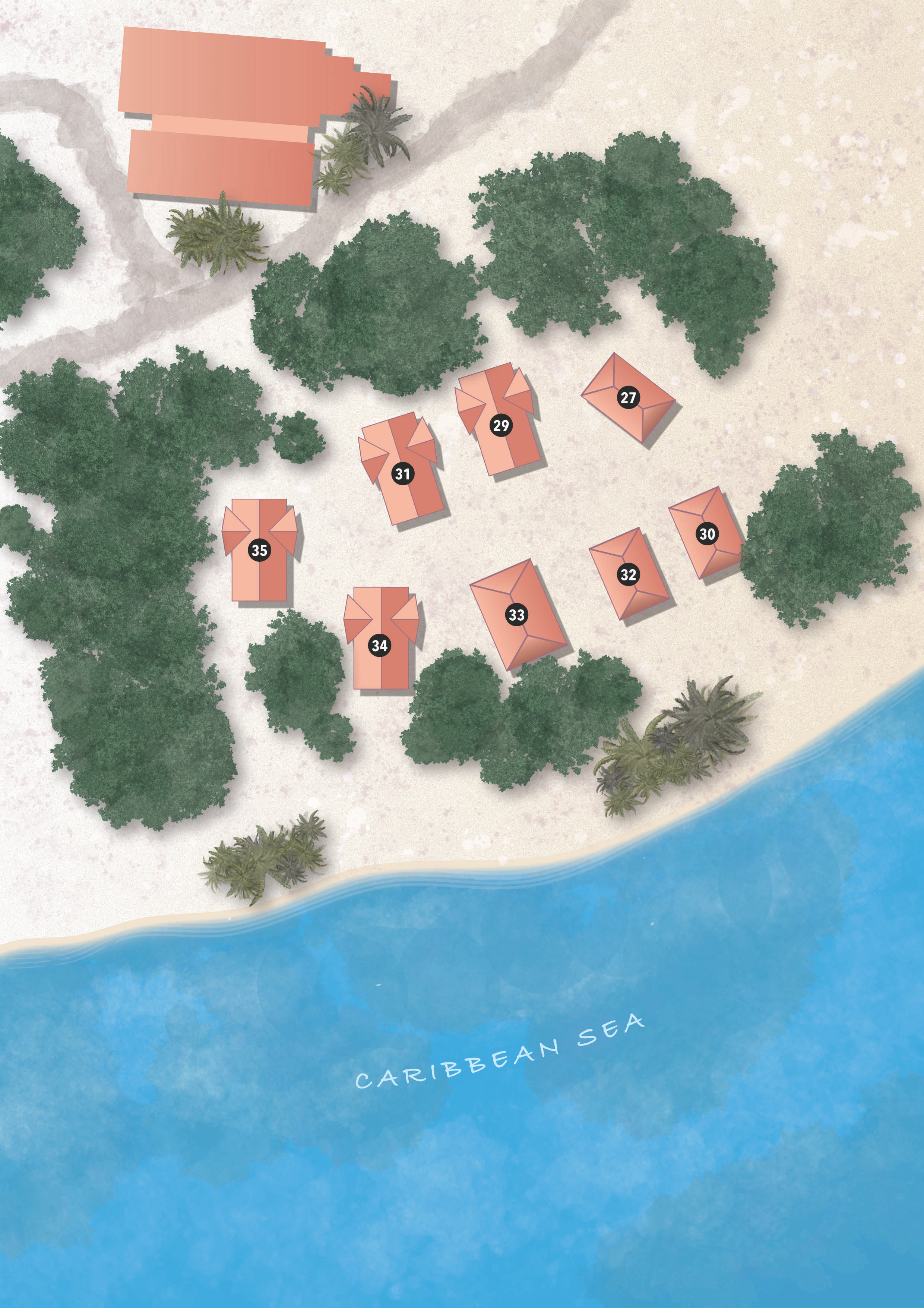 Seaside Resort Map by Steven Gordon on Dribbble