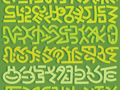 Another Languuage design digital drawing illustration shapes