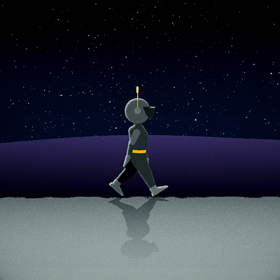 Space Stroll after effects animation illustration motion graphics shapes