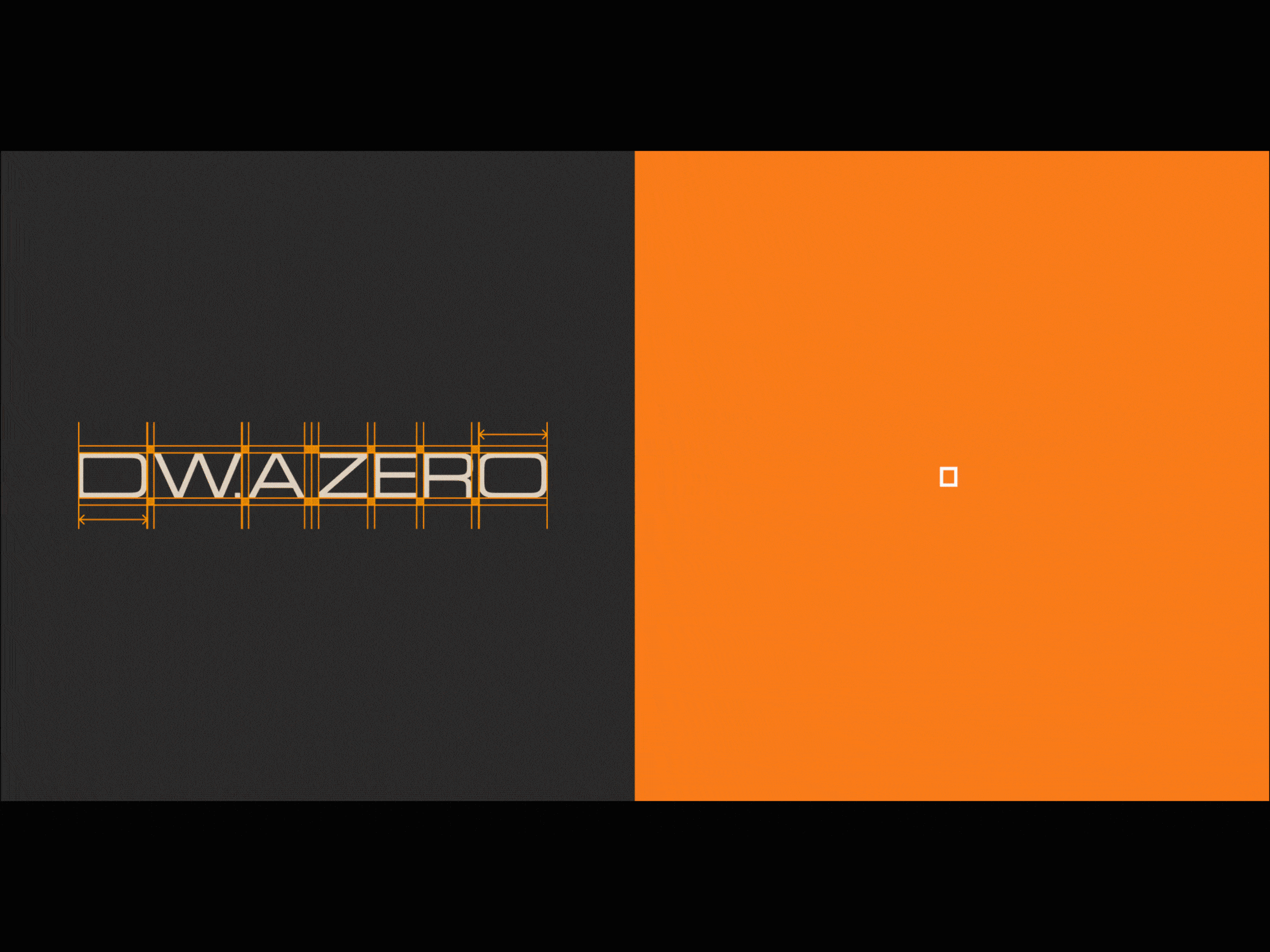Brand identity for DW.A ZERO production studio branding graphic design logo
