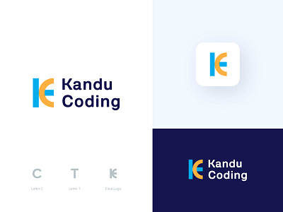 Kandu Coding Logo arrows blockchain brackets branding code coding coding logo deploy developer fintech fullstack identity logo programming saas search software symbol tech thefalcon