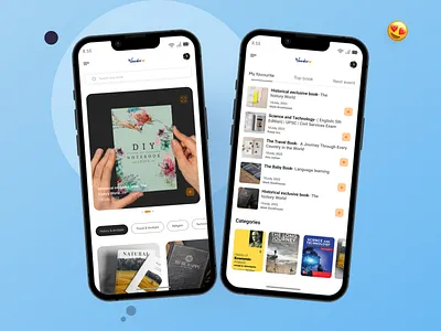 Book Store- Mobile App android book book store bookshop ebook education education app home page interface ios mobile mobile app mobile design online book online book store travel ui ui design ui ux ux design