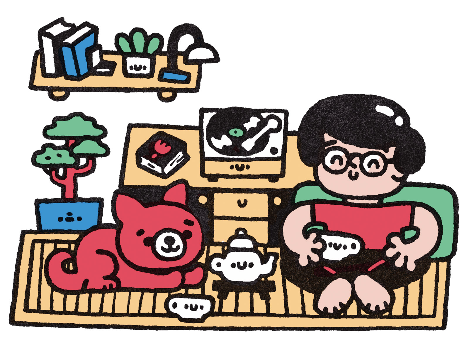 japanese-room-by-zhenya-artemjev-on-dribbble