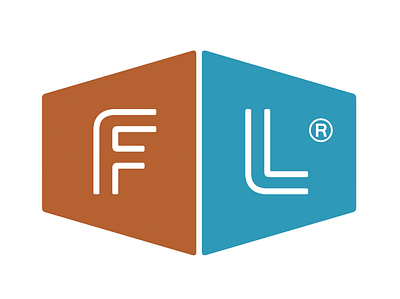 Fine Line Fence Logo branding design graphic design logo typography