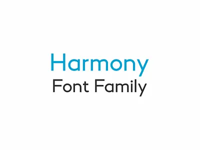 Harmony font family work in progress design family font harmony letters logo minimal minimalist sans sansserif serif type typeface typography