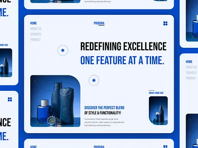 Prodora - Landing Page creativedesign designinspiration landingpagedesign prodora userexperience uxdesign webdesign