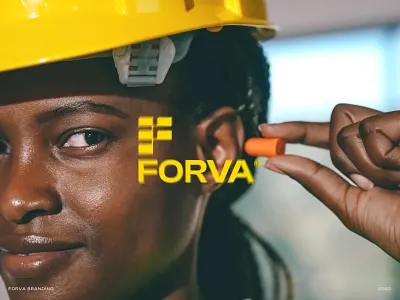 Forva © brand guidelines brand identity branding design f logo graphic design guidelines initial letter logo letter f logo logo design modern simple