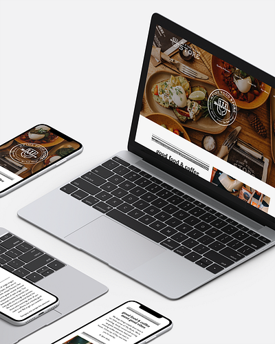 The Fine Food Store | Website Design branding design ui ux web web design web development website website design website development wordpress