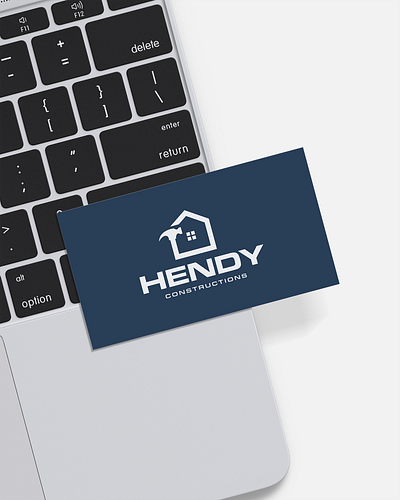 Hendy Constructions | Logo Design brand identity branding design graphic design illustration logo logo design