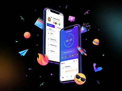 Saturn is the best scheduling app in the world app art branding content design emoji graphic design illustration illustrator logo saturn scheduling app students ui