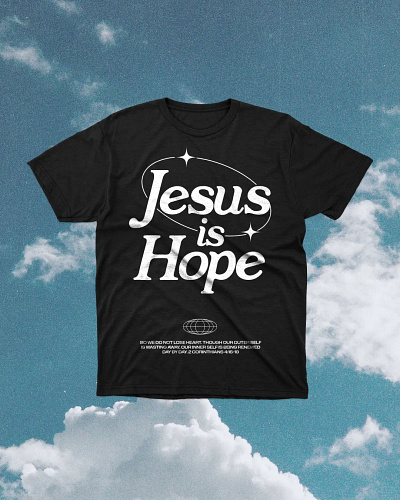 Jesus is Hope | Christian T-Shirt creative