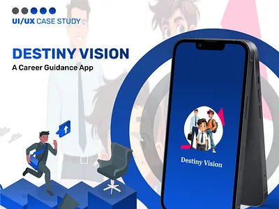 Destiny Vision - Career Guidance App animation branding casestudy logo ui