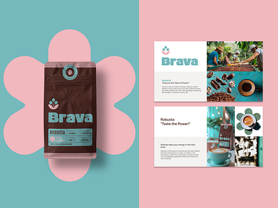 Brava - Robusta billbord branding brava cafe cofee design graphic design packing packingdesign