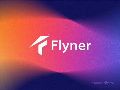 Flyner Brand - Travel - Corporate - Modern Logo Design 2d abstract app bipol hossan brand identity brand identity design brand style guide branding business logo company logo corporate icon logo logo design minimal travel traveling agency vector website logo