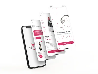 Wineot App ui ux