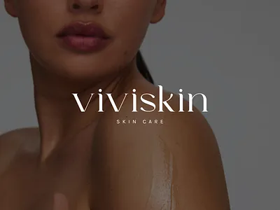 Vivi Skin logo branding graphic design logo skin skincare ui vivi viviskin