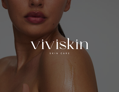 Vivi Skin logo branding graphic design logo skin skincare ui vivi viviskin