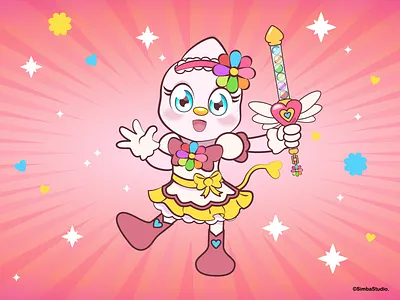 Majokko Tale adorable angel character characterdesign cute devil illustration kawaii pretty sailormoon tale witch