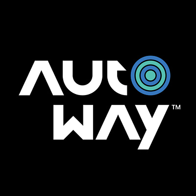 AUTO WAY branding graphic design logo