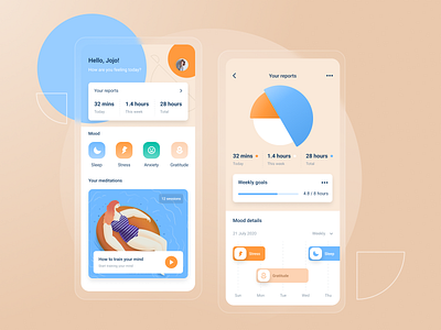 Personal Life Managing Tool graphic design