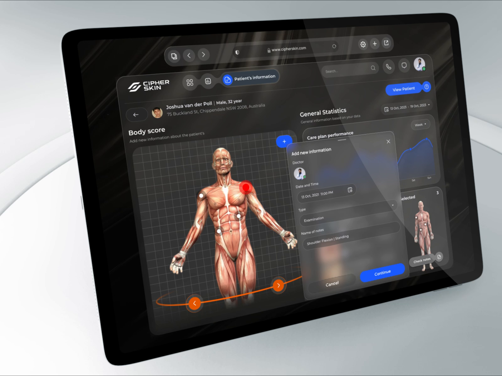 Example of Web App Design