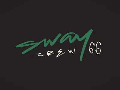Sway Crew 66 - Logo Design calligraffiti design graphic design lettering logo tomastorbin
