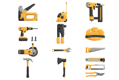 Construction Tools 2d building construction graphic design icon iconfinder illustration tool tools work