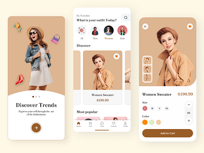 Fashion eCommerce App app app design brand cloth clothing app design e commerce fashioin app fashion fashion store ios ios app design mobile mobile app shop app shoping ui ux web app