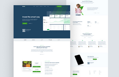 Crowdfunding agric project landing page product design ui ui design