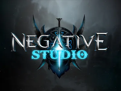 Negative Studio design fantasy logo game logo graphic design illustration logo mmorpg logo rpg game rpg logo stream logo vector warcraft