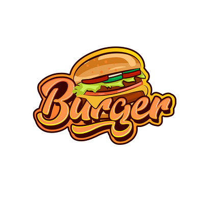 Burger LOGO branding fiverr graphics design logo logo design