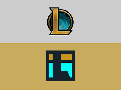 League Of Legends Logo Rework adobe illustrator league of legends league of legends logo rework logo design logo rework lol lol logo rework modern logo riot