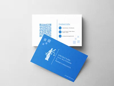 Complementary Card Design branding card clean design designer figma flat graphic design icon identity law like logo qrcode vector