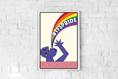 Pride graphic design illustration illustrator poster design vector vector art