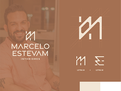Marcelo Estevam | interiores abstract architect architecture brand branding construction decor interior design interiors logo minimalism minimalist real estate realtor symbol