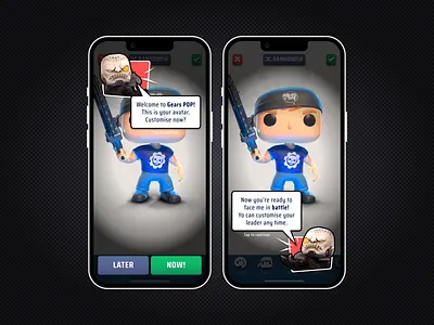 Gears Pop! - Avatar Tutorial game gears gears of war pop tutorial ui