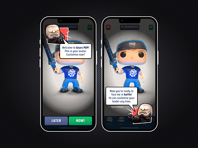 Gears Pop! - Avatar Tutorial game gears gears of war pop tutorial ui