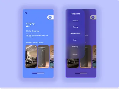 Smart Device App UI 3d animation app appdesign branding creative dailydoseofvisuals dailyui design dribbler graphic design illustration inspiration logo modernui motion graphics new project smarthome ui