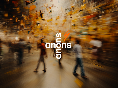 rebranding for anons creative agency branding graphic design logo logotype poster visual identity