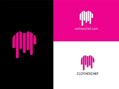 Clotheschef app icon app logo brand kit branding design clothing logo crypto logo design food logo illustration logo tech logo