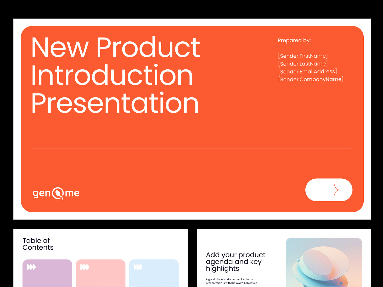 new product presentation script