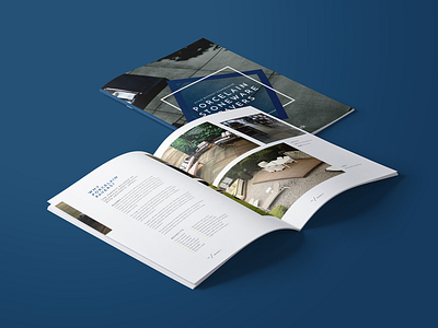 HandyDeck | Brochure design a4 brand brochure deck design magazine porcelain print typography