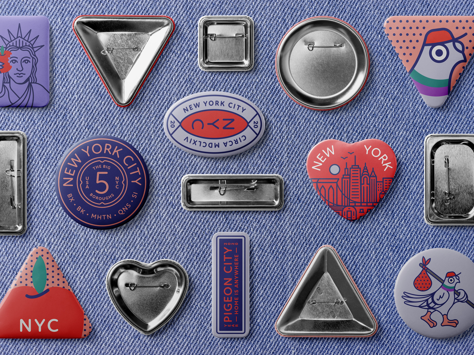 Badge Mockups PSD Scene by Mr.Mockup™ on Dribbble