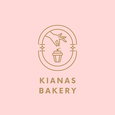 Cake company logo graphic design illustrator logo logo design