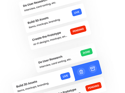 Daily UI | Day 84-Badge 084 app application badge daily ui daily ui 084 dailyui dailyui 084 design graphic design management mobile task to do to do todo ui user experience user interface ux