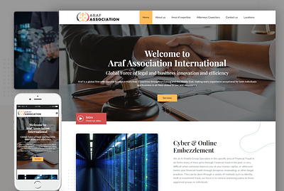 ARAF Association design elementor elementor pro wordpress