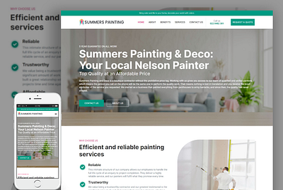 Summers Painting design elementor elementor pro wordpress