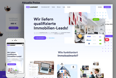IMMO Leadmarkt design elementor elementor pro wordpress