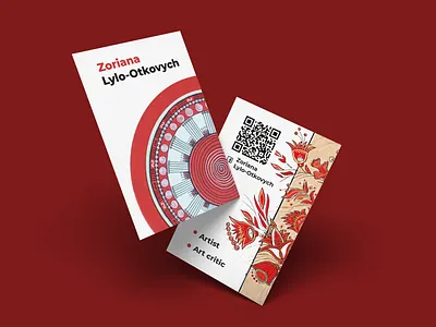 Business card. Artist, Art critic. art art critic artist branding business cards design drawings graphic design illustration typography vector