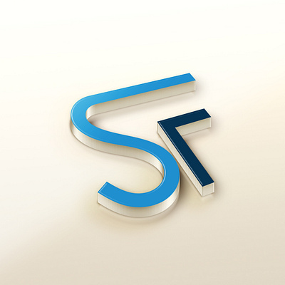 Logo-Design-SF-Letter-Colourfull-Simple-Unique-Typography-Text 2d 3d abstract branding business colourfull design graphic design illustration letter logo logo design sf simple solutions stylist text typography unique vector